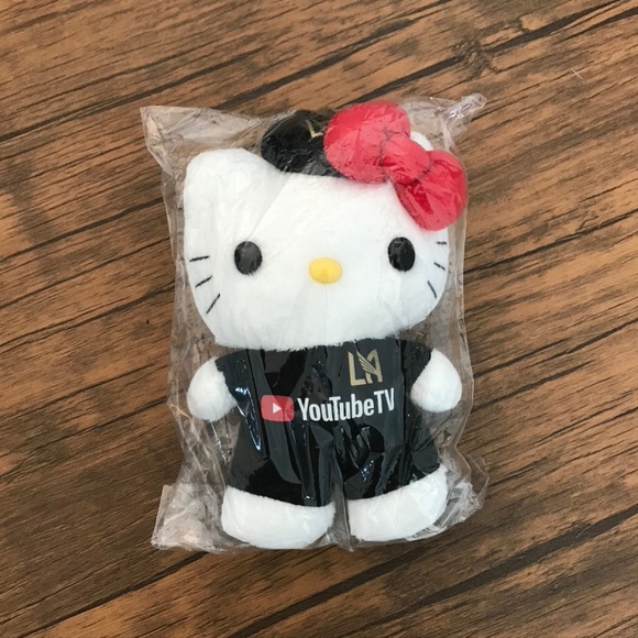 HELLO KITTY LAFC Plush Collectors Item - Picture 1 of 8